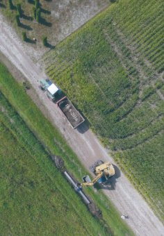 stap 1. Aanleg noodbrug