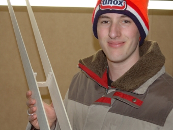 Poseren met twee plankjes is wel erg voorbarig.