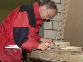 Laat mij maar rustig in dit hoekje werken.