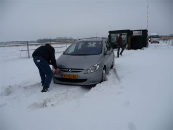 Werkzaamheden voor nieuw clubhuis