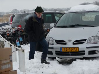 Werkzaamheden voor nieuw clubhuis