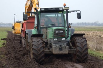 Werkzaamheden voor nieuw clubhuis