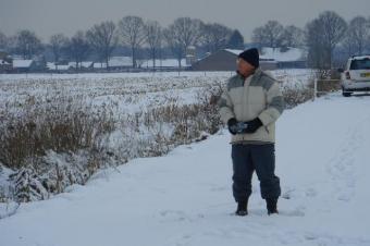 Winters en koude dagen in son