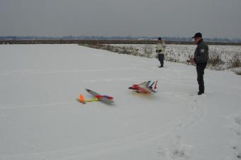 Winters en koude dagen in son