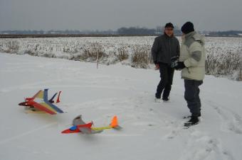 Winters en koude dagen in son