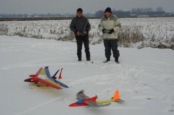 Winters en koude dagen in son