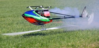 Leren vliegen een RC helicopter MVSB